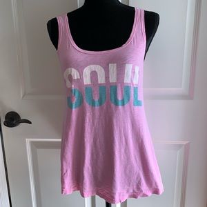 SoulCycle Pink SOUL TankTop
